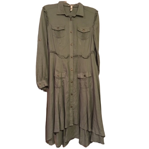 - Matilda Jane Green Tree Canopy Dress - Picture 2 of 7